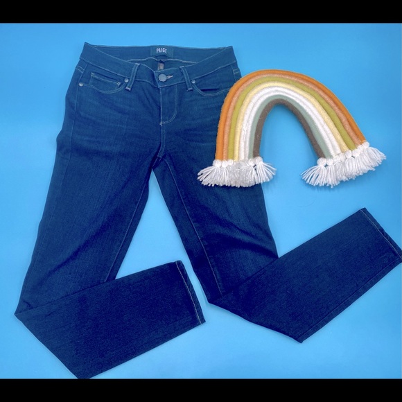 VGC nearly new Paige verdugo ankle Jeans size 26 - Picture 6 of 7